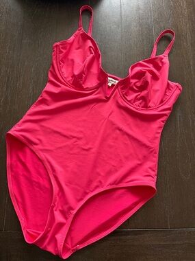 Popilush Shapewear Plunging V Slimming One-Piece Swimsuit